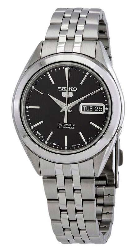 Seiko 5 Automatic 21 Jewels Japan Made SNKL23 SNKL23J1 SNKL23J Men's Watch