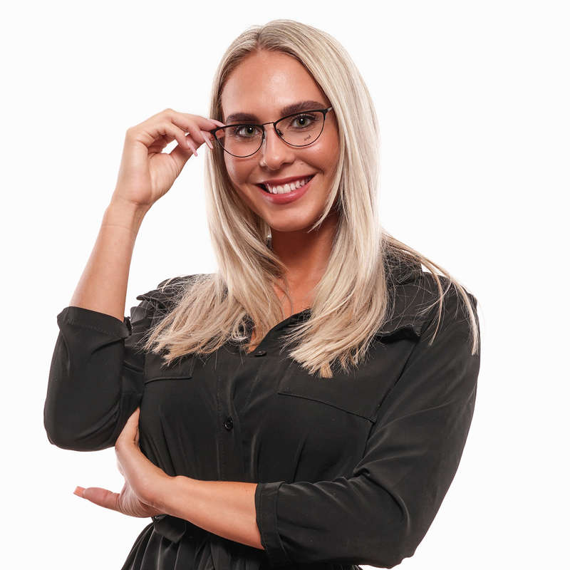 Web Eyewear Unisex Eyeglasses (WE5304 54001)