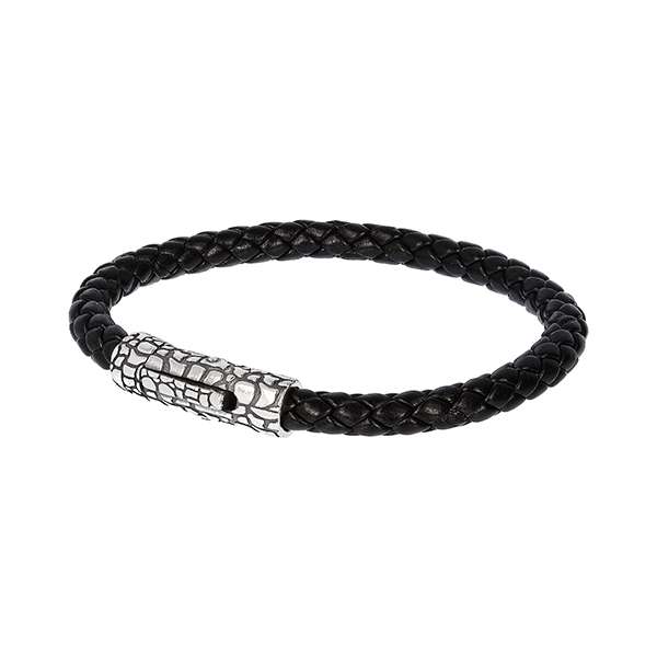 Albert M. Jewels Men's Bracelet (WSOX00164-BLK)