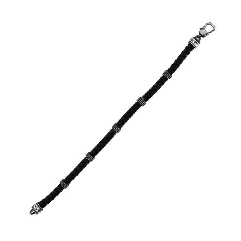 Albert M. Jewels Men's Bracelet (WSOX00605-BLK)