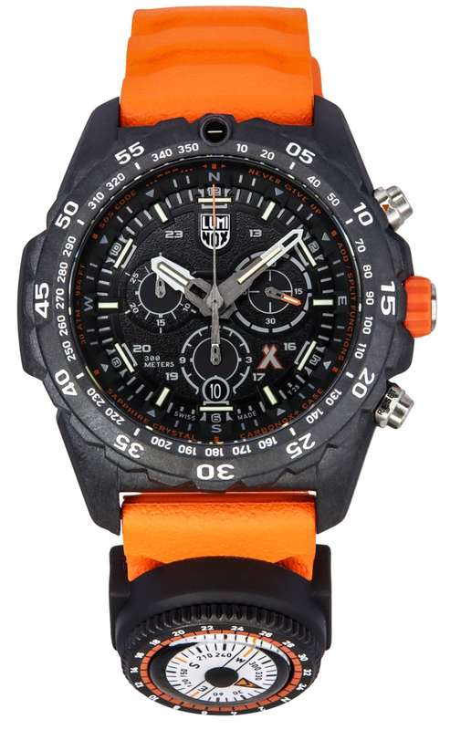 Luminox Bear Grylls Survival Master Series Chronograph Swiss Quartz Diver's XB.3749 300M Men's Wa...