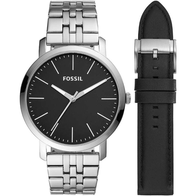 Fossil Luther mens watch (bq2466set)