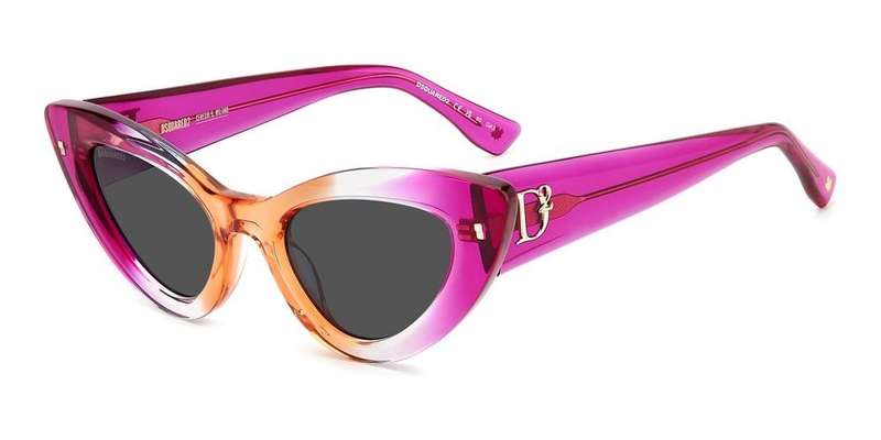 Dsquared2 D2 0092_s (D2 0092_S_838-IR_51) Women's EYEWEAR