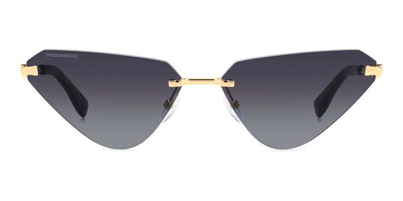 Dsquared2 D2 0108_s (D2 0108_S_RHL-9O K_63) Women's EYEWEAR