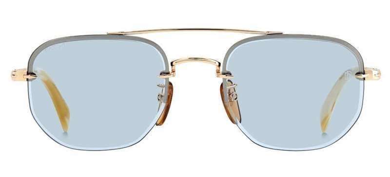 David Beckham Eyewear Men's Sunglasses (DB 1078_S_IDA-QZ A_53)