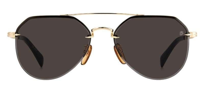 David Beckham Eyewear Men's Sunglasses (DB 1090_G_S_RHL-IR_59)