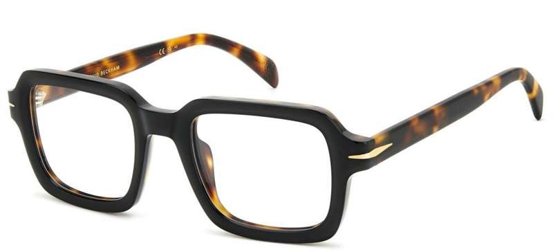 David Beckham Eyewear Men's Eyeglasses (DB 7113_WR7-21_50)