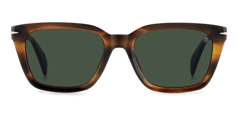 David Beckham Eyewear Men's Sunglasses (DB 7135_F_S_EX4-QT_55)