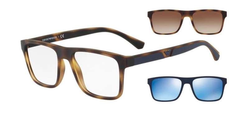 Emporio Armani Ea 4115 (EA 4115_5089-1W_54) Men's EYEWEAR