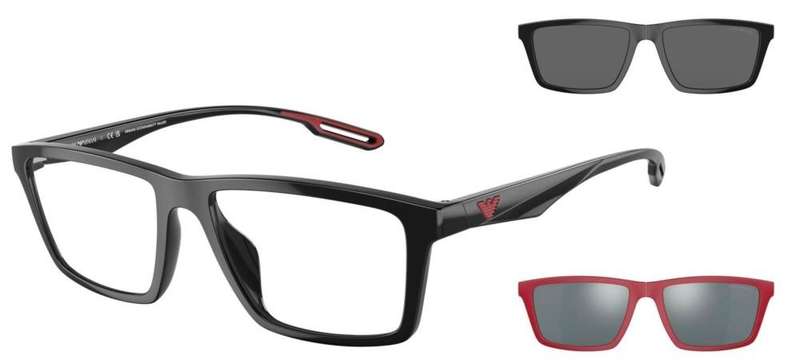 Emporio Armani Ea 4189u (EA 4189U_5017-1W C_55) Men's EYEWEAR