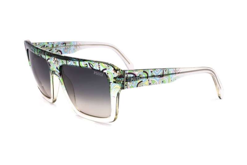 Emilio Pucci Sunglasses Ep0033 Yellow (EP0033-41P 57-16-140) Women's EYEWEAR