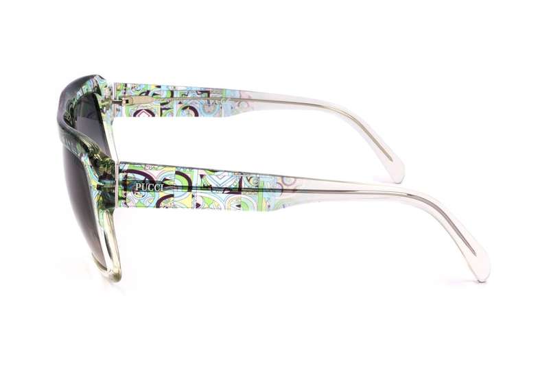 Emilio Pucci Sunglasses Ep0033 Yellow (EP0033-41P 57-16-140) Women's EYEWEAR