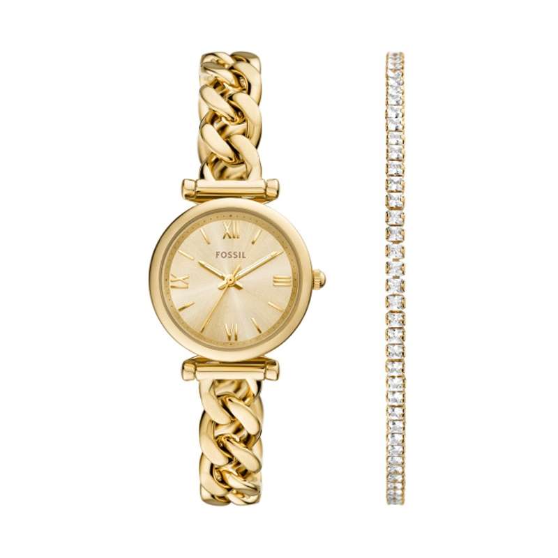 Fossil Carlie Special Pack + Bracelet (ES5387SET) Women's Watch