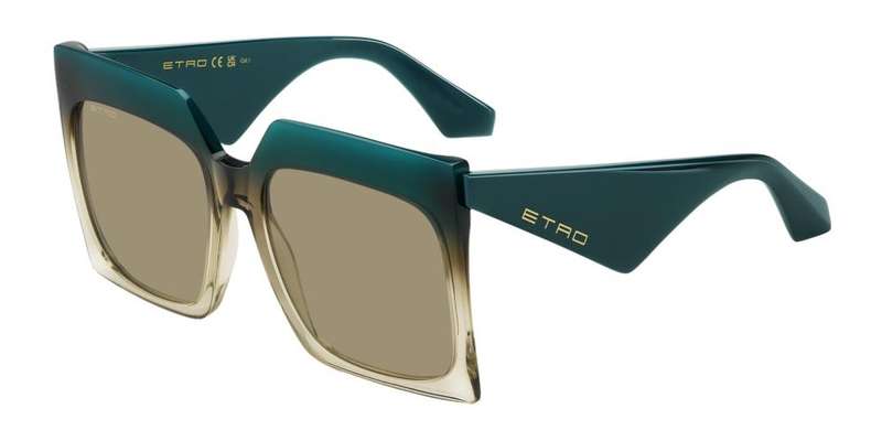 Etroscreen Eyewear Sunglasses for Women (ETRO 0002_S_GTT-QT_60)