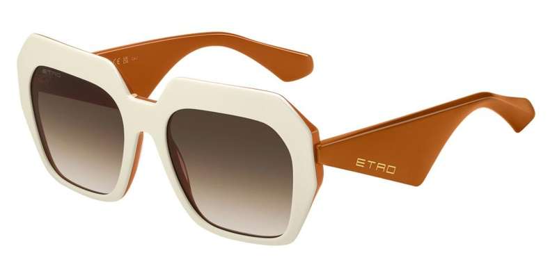 Etroscreen Eyewear Sunglasses for Women (ETRO 0043_S_IXN-HA_56)