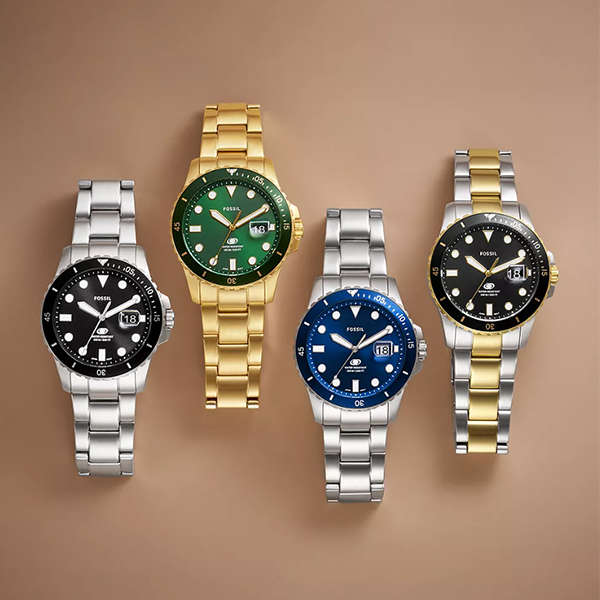 Fossil Blue Men's Watch (fs6030)