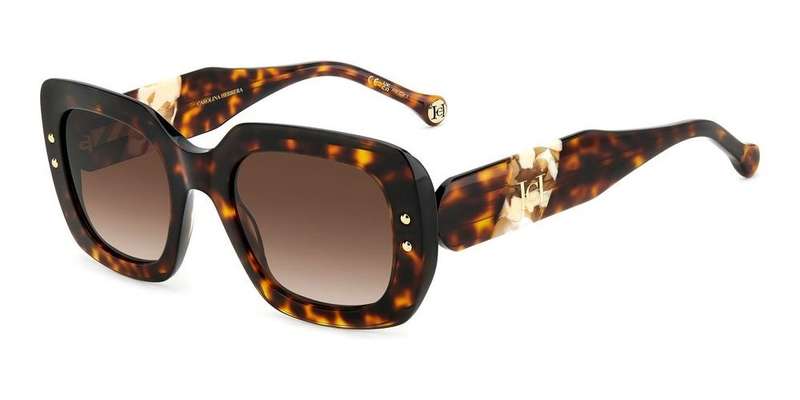 Carolina Herrera Her 0186_s (HER 0186_S_C9K-HA_52) Women's EYEWEAR
