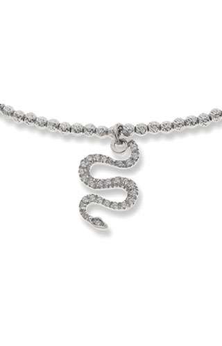 Jack & Co. Jewels Women's Necklace (JCN0252) - Day & Night Silver Collection