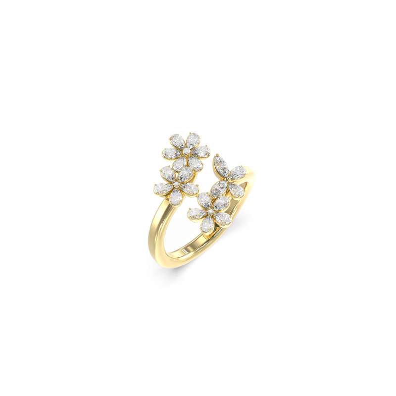Guess Jewels Women's Ring (jubr05104jwyg54)