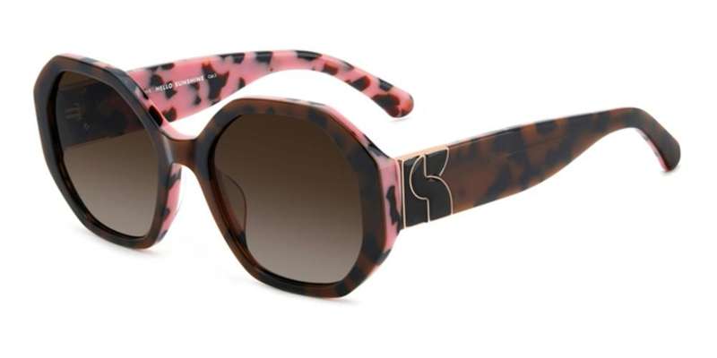 Kate Spade Eyewear Sunglasses for Women (KS FLYNNIE_G_S_0B0-HA_54)