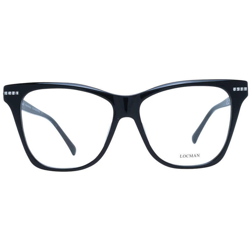 Locman Eyewear Eyeglasses for Women (LOCV008STR 59BLK)