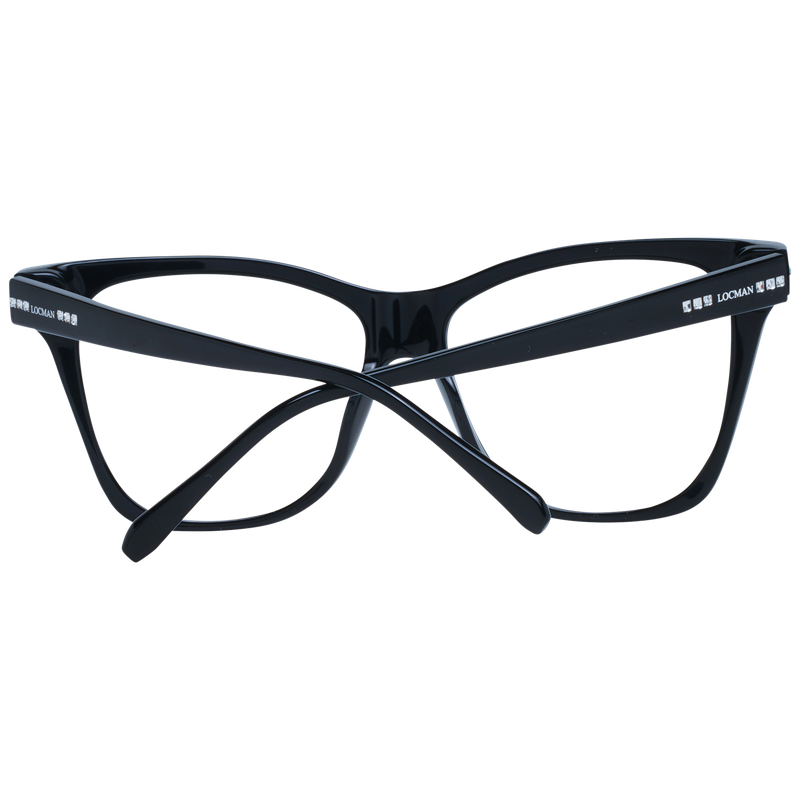 Locman Eyewear Eyeglasses for Women (LOCV008STR 59BLK)