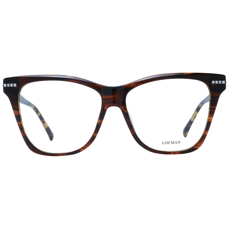 Locman Eyewear Eyeglasses for Women (LOCV008STR 59DEM)