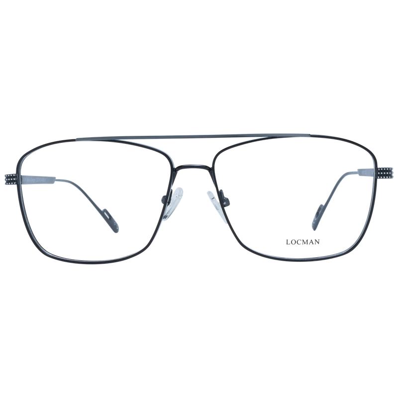 Locman Eyewear Eyeglasses for Men (LOCV014 60BLK)