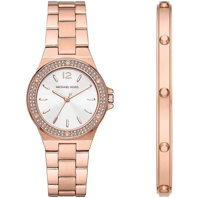 Michael Kors Lennox Special Pack + Bracelet (MK1073SET) Women's Watch