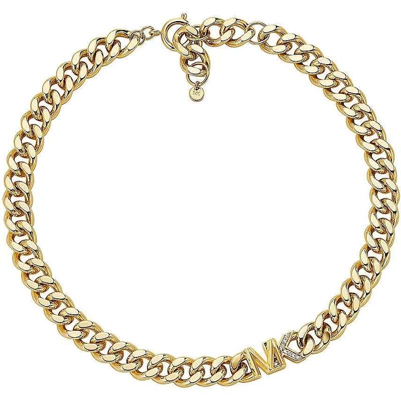 Michael Kors Fashion Jewels Logo Necklace (MKJ7835710) Women's JEWELRY