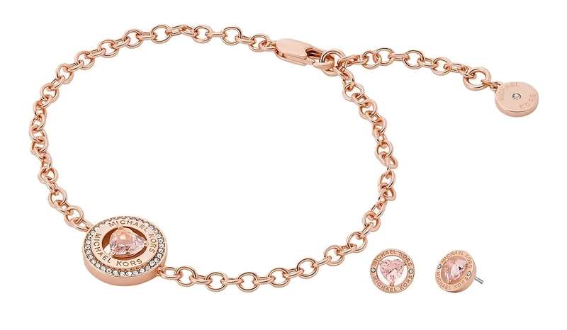 Michael Kors Fashion Jewels Mkj8263set - Special Pack Bracelet + Earrings (MKJ8263SET) Women's JE...
