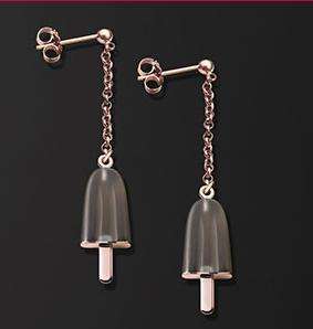 Ambrosini Ladies Earrings (og 03 02 10) - pietra - 925 sterling silver