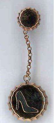 Ambrosini Jewels - Orecchini Argento 925° Tappo Finitura Rosé Scarpa (OTA 02 03)  JEWELRY