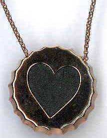 Ambrosini Unisex Charm (Pta 02 04) 925 Silver - Cuore
