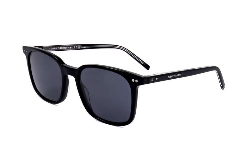 Tommy Hilfiger Sunglasses Th 1938_s Black (TH 1938_S-807 53-20-150) Men's EYEWEAR