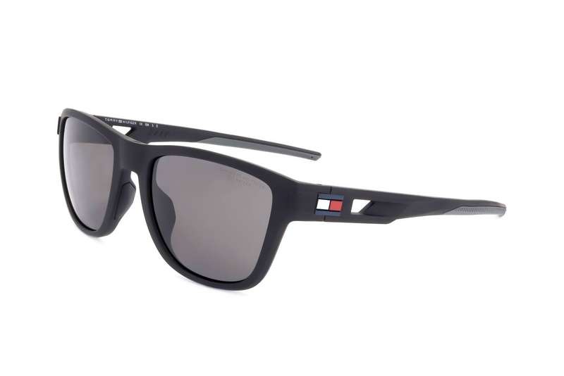 Tommy Hilfiger Sunglasses - Tech Lenses Th 1951_s Matte Black (TH 1951_S-003 55-20-135) Men's EYE...