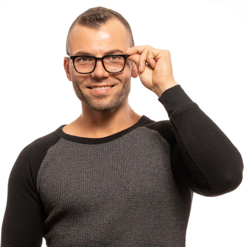 Lozza Eyewear Eyeglasses for Men (VL4136 510BLK)