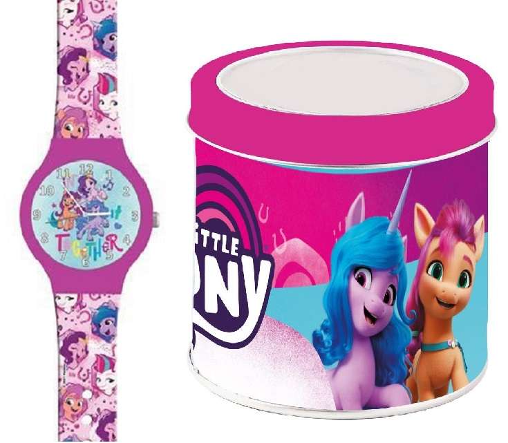 KID WATCH LITTLE PONY - Tin Box (483107)