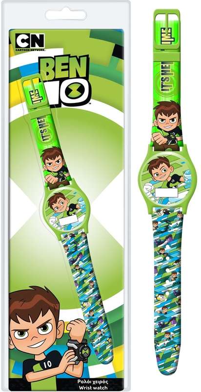 KID WATCH BEN 10 - Blister Pack  (500208)