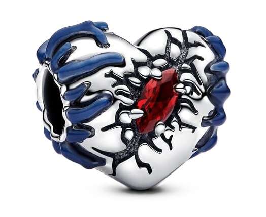 PANDORA CHARMS STRANGER THINGS GLOW-IN-THE-DARK HEART (793565C01)