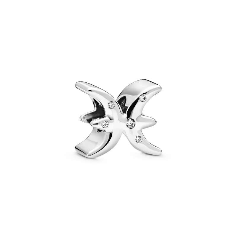 PANDORA CHARMS SPARKLING PISCES ZODIAC (798426C01)