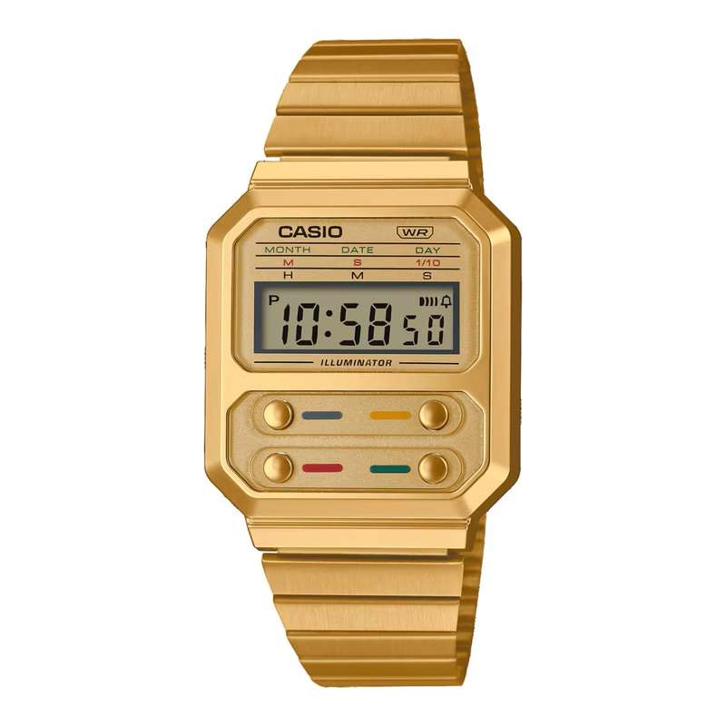 CASIO VINTAGE EDGY COLLECTION - GOLD (A-100WEG-9AEF)