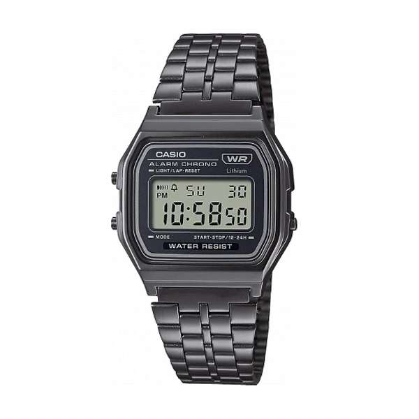 CASIO VINTAGE ICONIC - ALL BLACK (A158WETB-1AEF)