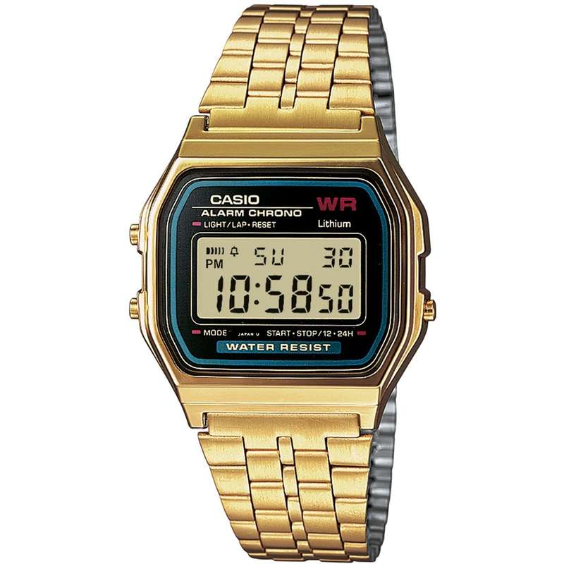 CASIO VINTAGE ICONIC, GOLD - BLACK (A159WGEA-1EF)