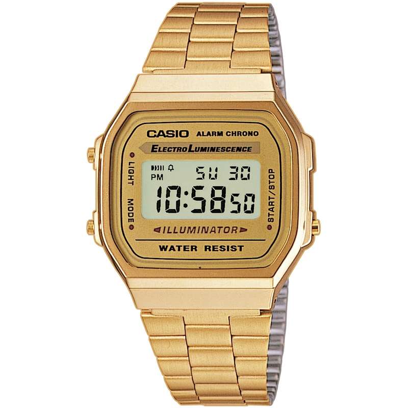 CASIO VINTAGE ICONIC GOLD - GOLD (A168WG-9EF)