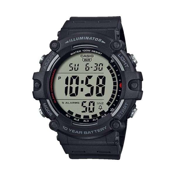 CASIO SPORT DIVER - ILLUMINATOR WORLDTIME 10 YEARS BATTERY (AE-1500WH-1AVEF)