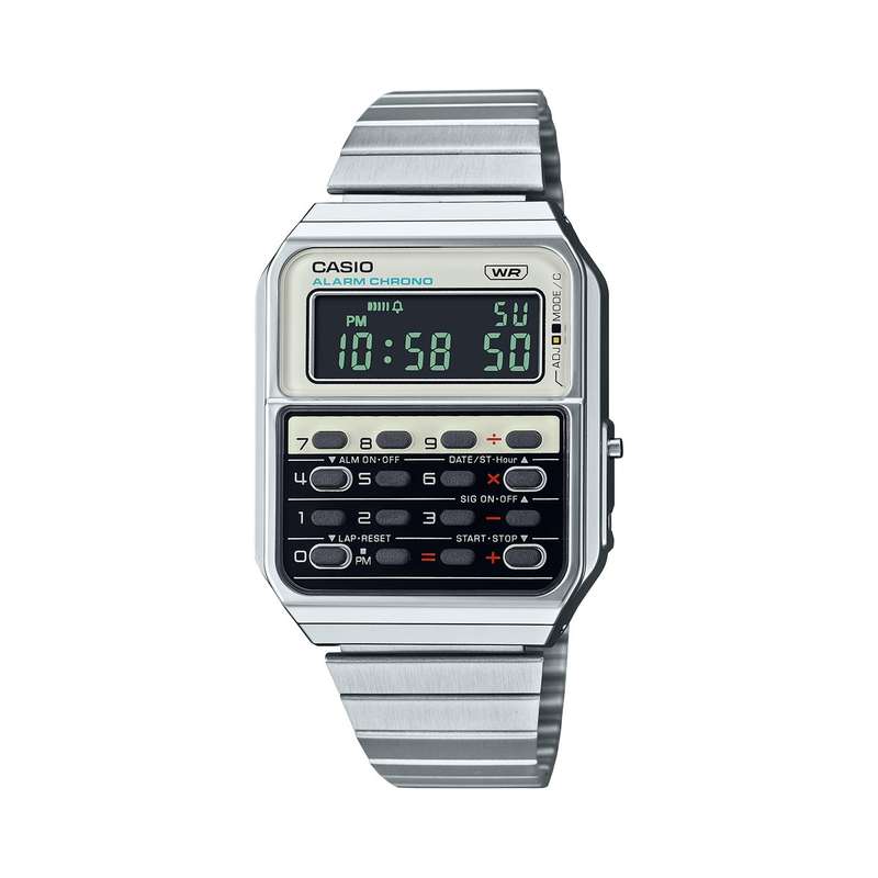CASIO VINTAGE CALCULATOR EDGY COLLECTION - WHITE ***SPECIAL PRICE*** (CA-500WE-7BEF)