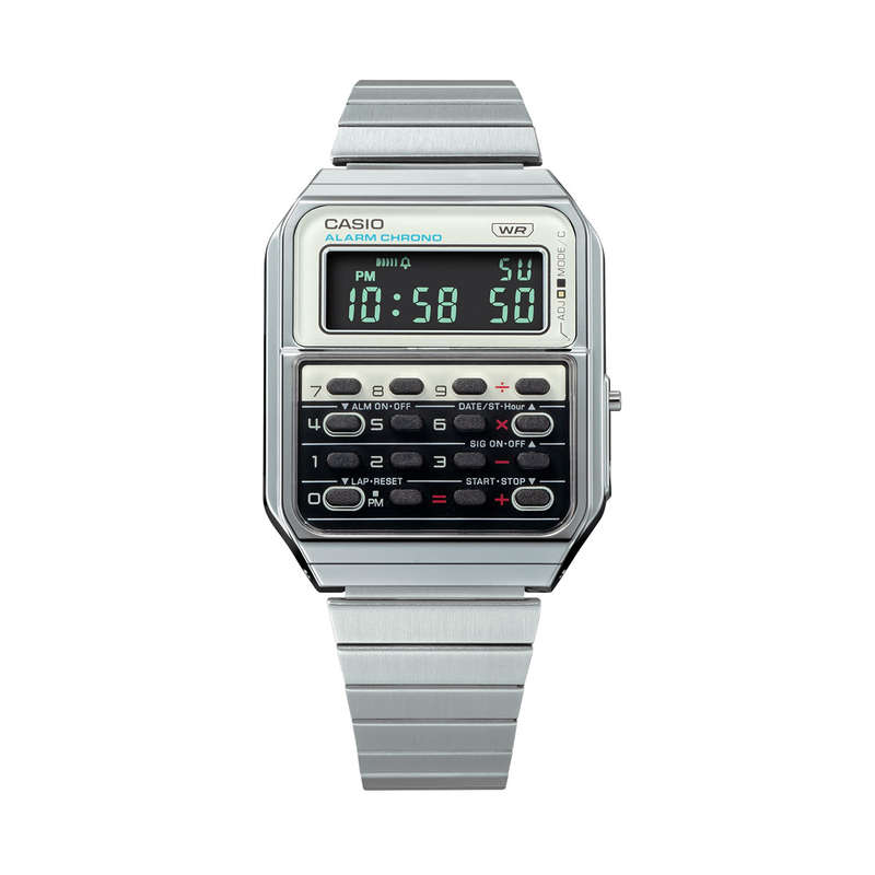 CASIO VINTAGE CALCULATOR EDGY COLLECTION - WHITE ***SPECIAL PRICE*** (CA-500WE-7BEF)