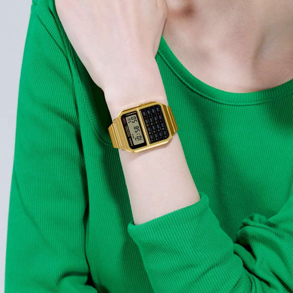 CASIO VINTAGE CALCULATOR EDGY COLLECTION - GOLD ***SPECIAL PRICE*** (CA-500WEG-1AEF)