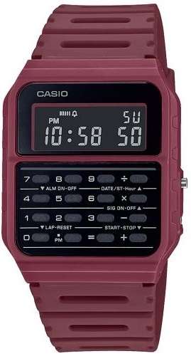 CASIO VINTAGE CALCULATOR EDGY COLLECTION - RED (CA-53-WF-4BDF)